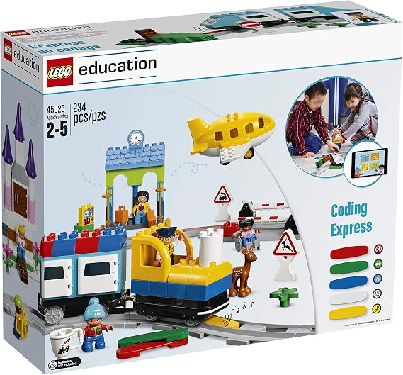 LEGO Education DUPLO Coding Express 45025, Fun STEM Educational Toy, Introduction to Steam Learning for Girls & Boys Ages 2 & Up (234Piece)
