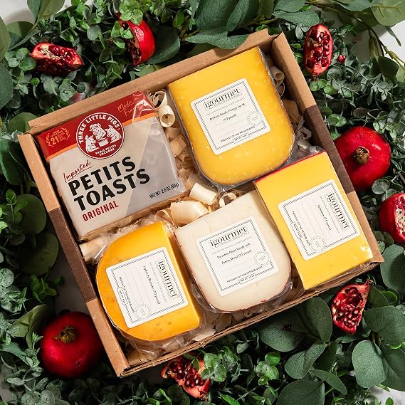 igourmet Dutch Cheese Assortment in Gift Box (2 pound) - A perfect compilation of Dutch Cheese