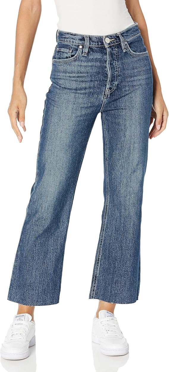 Hudson Womens Faye Ultra High Rise Bootcut Crop Jean