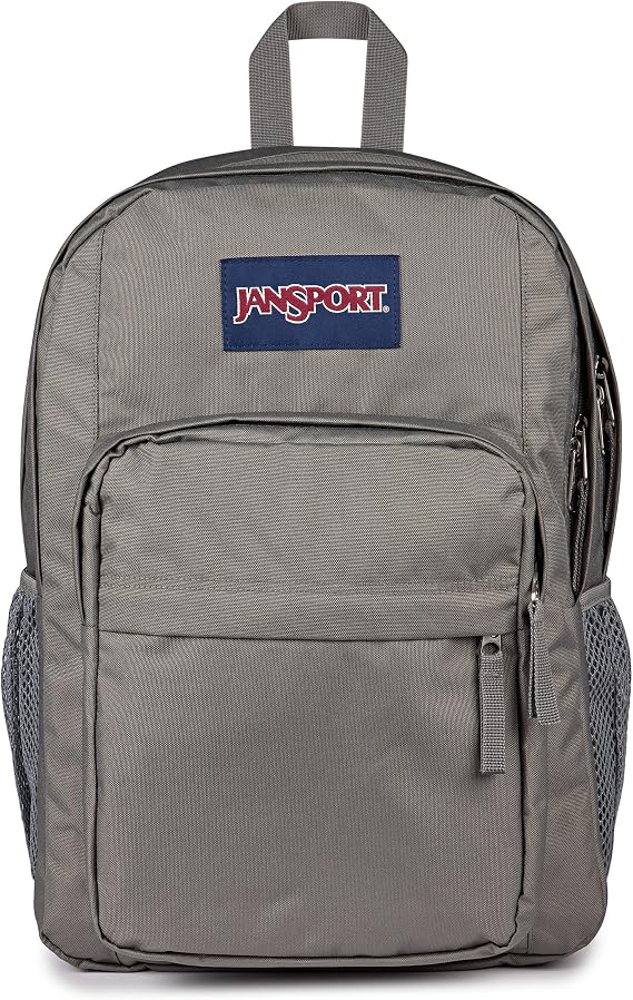 JANSPORT Big Day Pack Large Backpack, 15 Inch Laptop Compartment, 43.5 x 19 x 32.5 cm, Graphite Grey, Grey