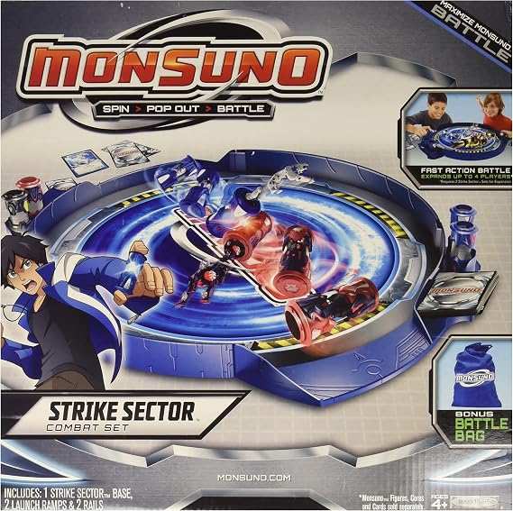 Monsuno Strike Sector Combat Play Set with Bonus Figure