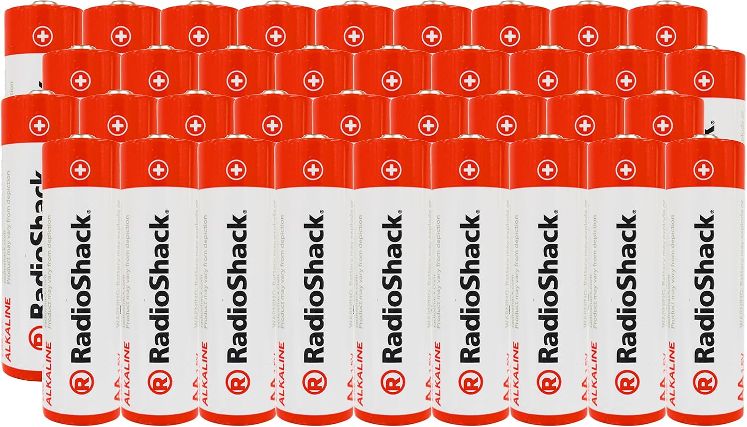 RadioShack AA Alkaline Batteries 36-Pack