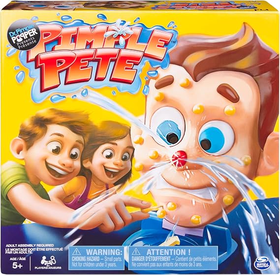 Pimple Pete Game Presented by Dr. Pimple Popper, Explosive Family Game for Kids Age 5 and Up