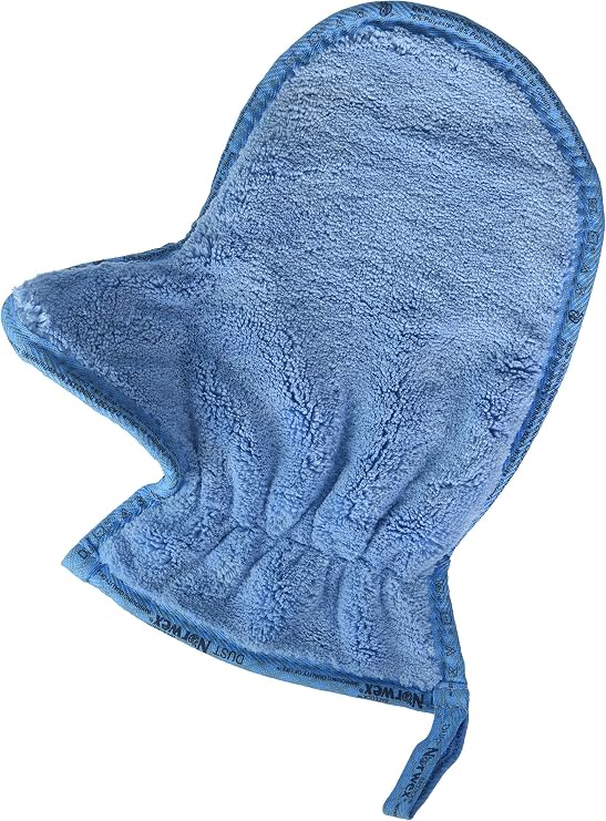 Norwex Microfiber Dusting Mitt (In Blue)