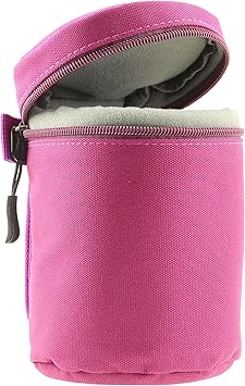 Navitech Purple Water Resistant Camera Lens Protective Case Pouch - Compatible With Canon RF 10-20mm F4L IS STM Lens