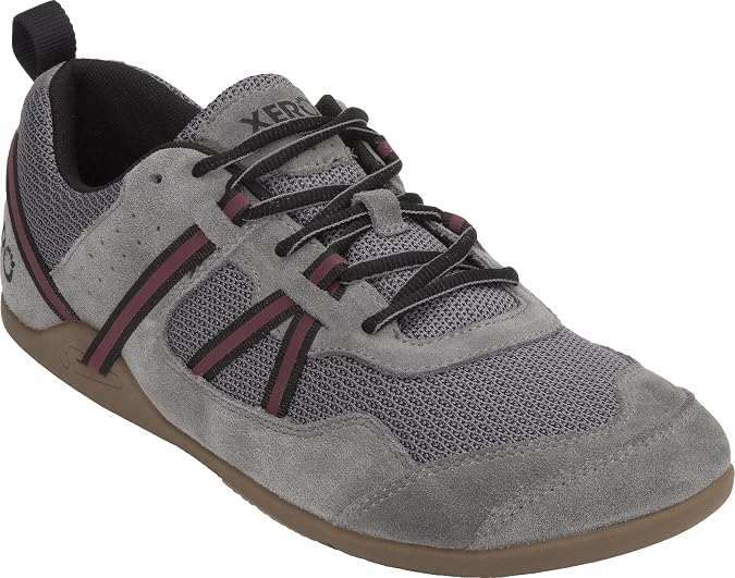 Xero Shoes Mens Prio Suede Barefoot Athletic Sneaker | Cross Training Shoes