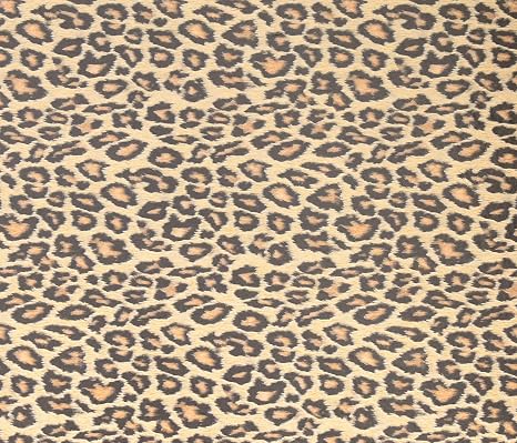 Fablon Leopard Adhesive Film, Neutral / Yellow