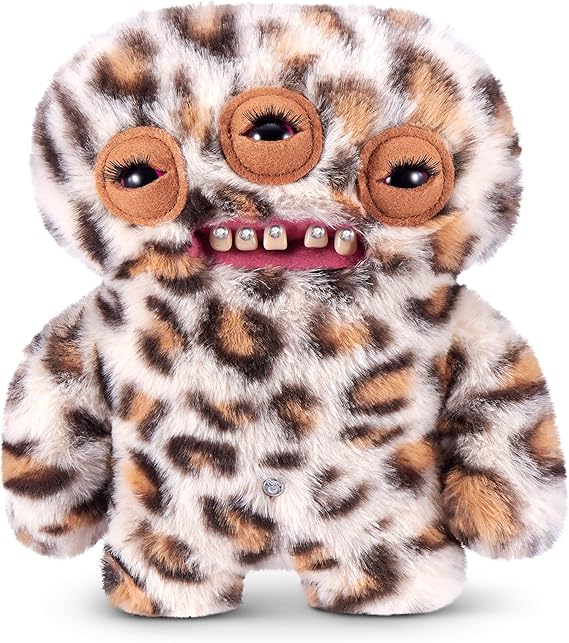 Fuggler Baddies Fuggs 9 Inch (Annoyed Alien) by ZURU | Funny Ugly Monster with signature teeth; soft & huggable collectible plush; for fans & collectors; gift for tweens & teens