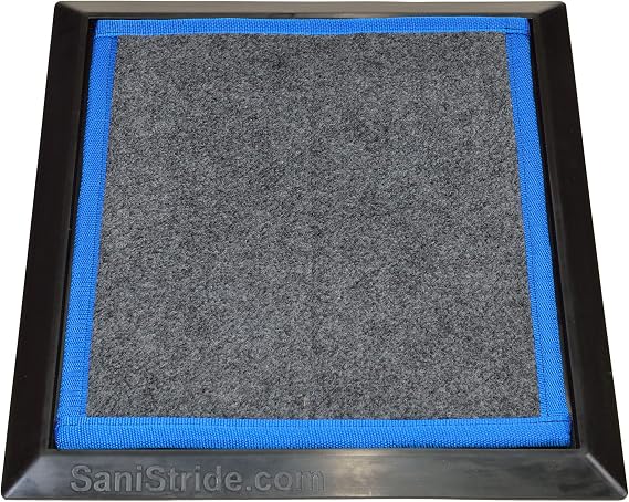 Shoe Sanitizing - Sports Mat 1/2" Deep (Blue Insert)