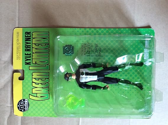 Green Lantern Kyle Rayner Action Figure by DC Direct (2003) by DC Comics
