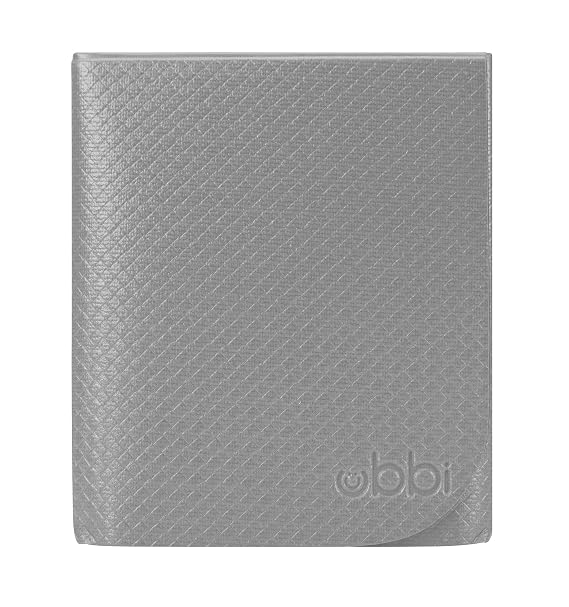 Ubbi On-the-Go Diaper Changing Baby Mat, Gray | Soft & Comfortable Diaper Bag Accessory Must Have for Newborns, Easy to Clean, Portable Folding Pad, Traveling Accessories
