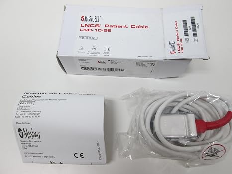 Masimo SET 2016, LNC-10-GE, LNCS Patient Cable T42169