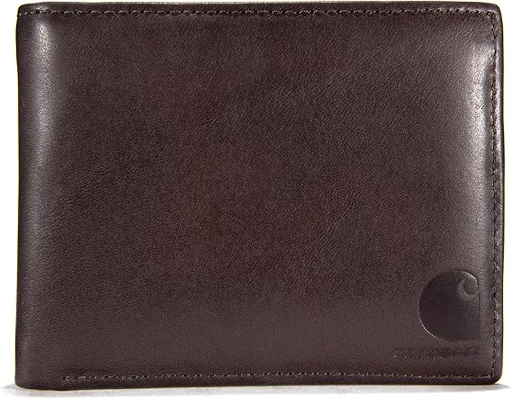 Carhartt Men's Durable Leather Wallets, Available in Multiple Styles