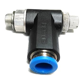 Festo 162966 1-Way Flow Control Valve, GRLA-1/8-QS-8-RS-B
