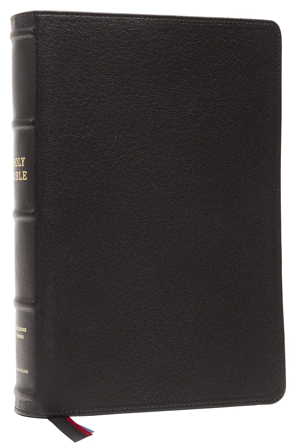 KJV Holy Bible: Large Print Verse-by-Verse with Cross References, Black Premium Goatskin Leather, Comfort Print: King James Version Maclaren Series Leather Bound – Large Print, June 8, 2021