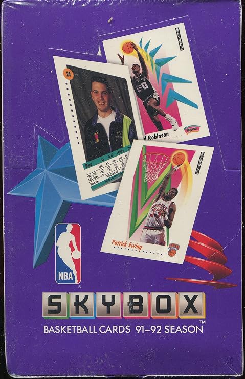 Skybox Basketball Cards box 1991-1992