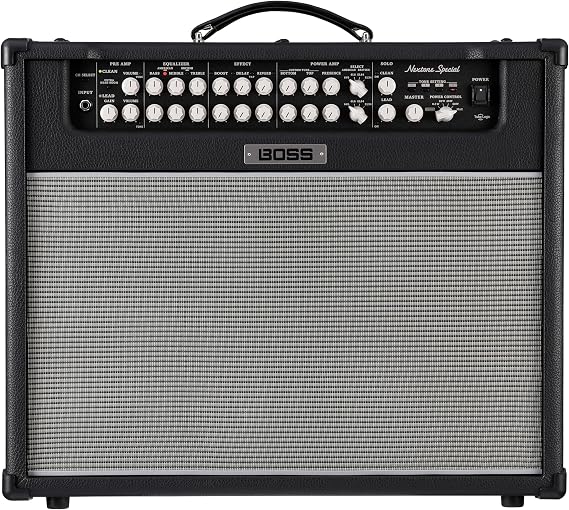 BOSS Nextone Special | Flagship Guitar Amplifier | Tube Logic Design | Authentic Tube Sound & Feel | Enhanced Reactive Drive Circuitry | 80W Power & Custom Waza B12W Speaker | Built-in Effects